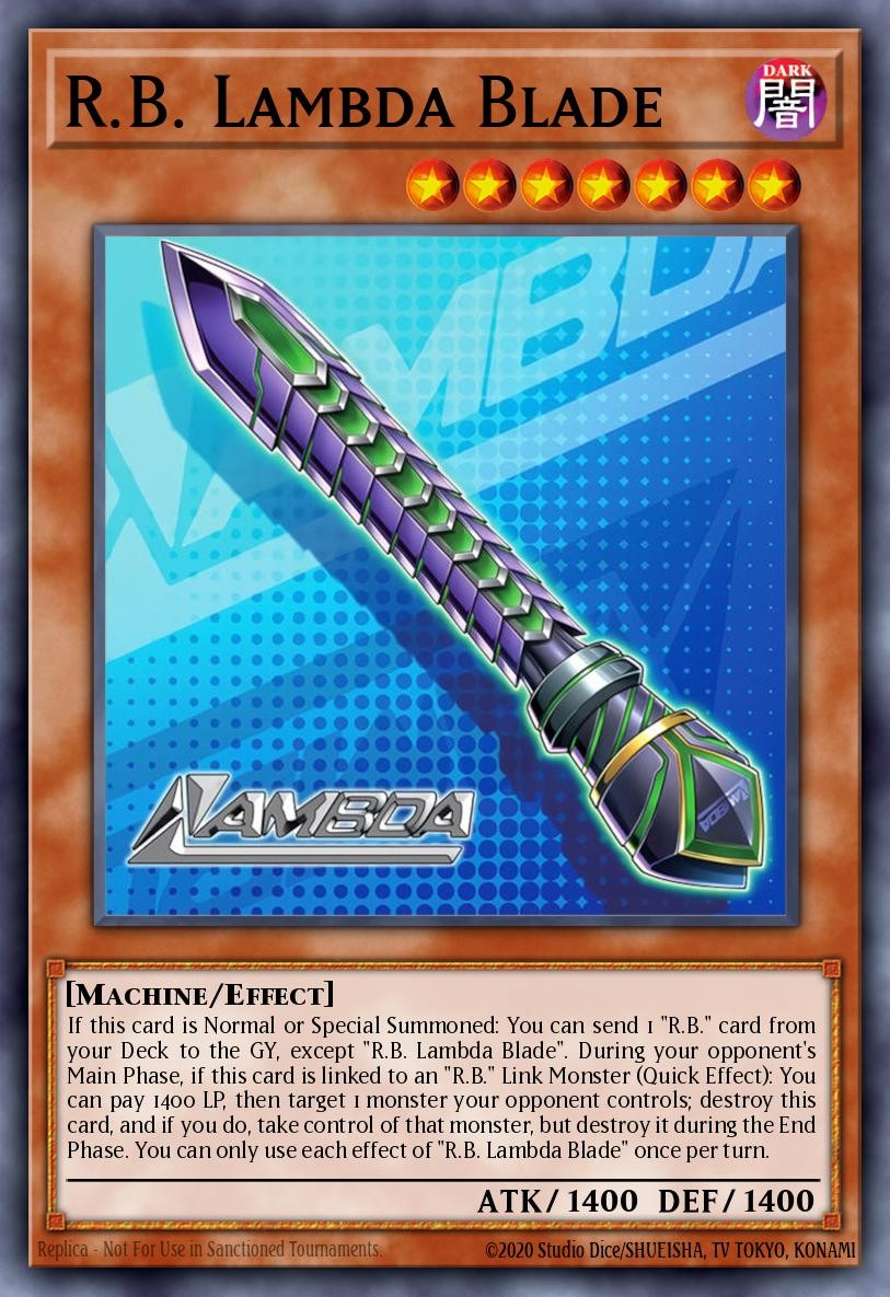 R.B. Lambda Blade - Image 1