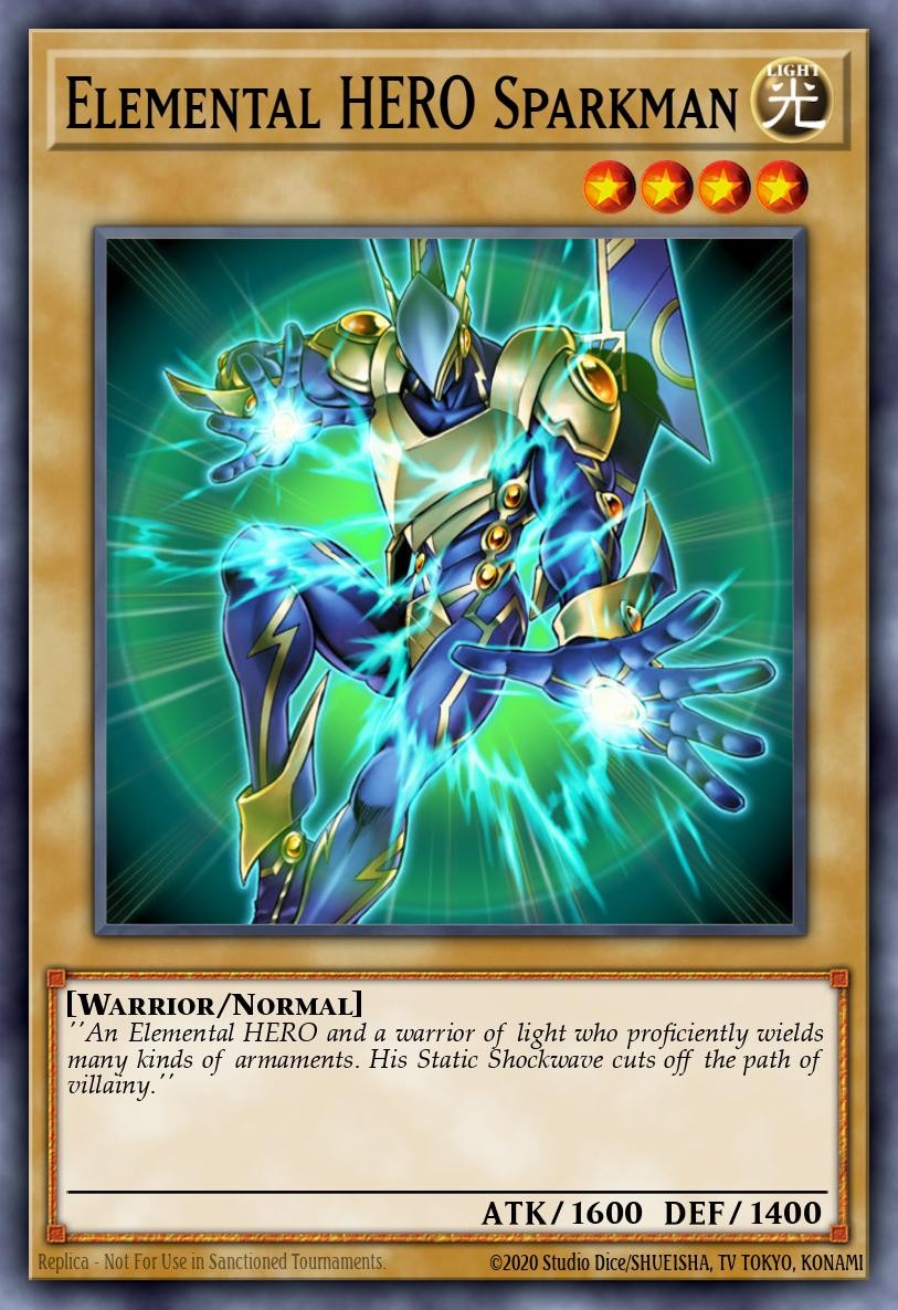 Elemental HERO Sparkman - Image 1