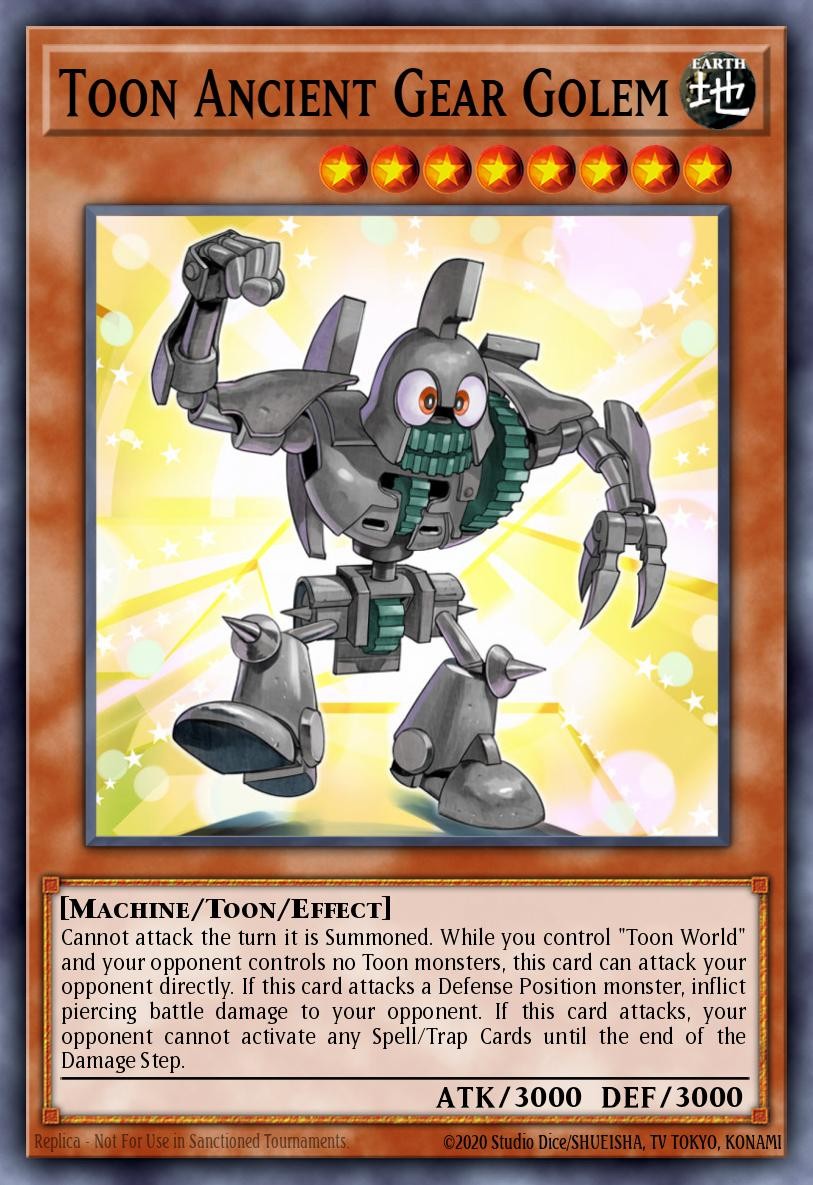 Toon Ancient Gear Golem - Image 1