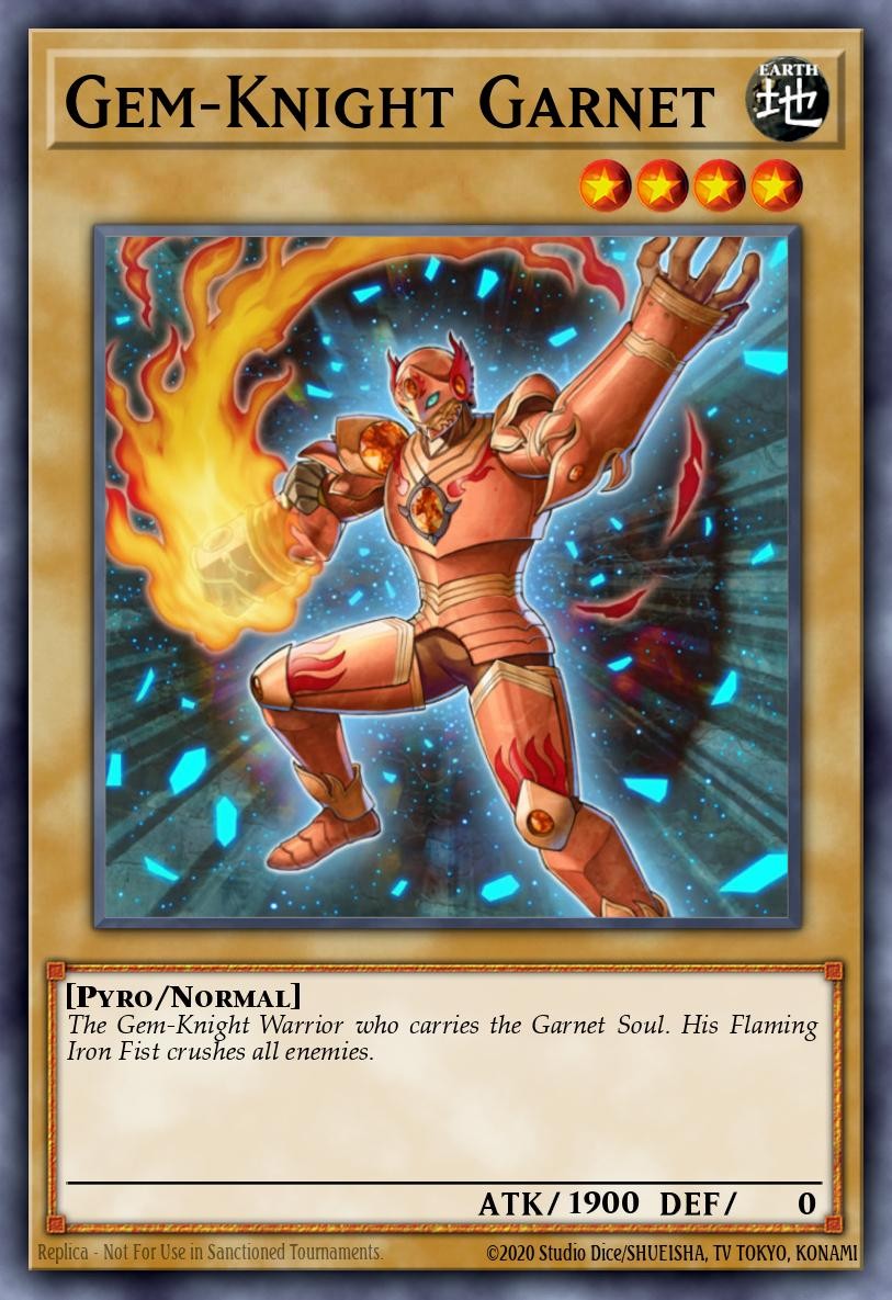 Gem-Knight Garnet - Image 1