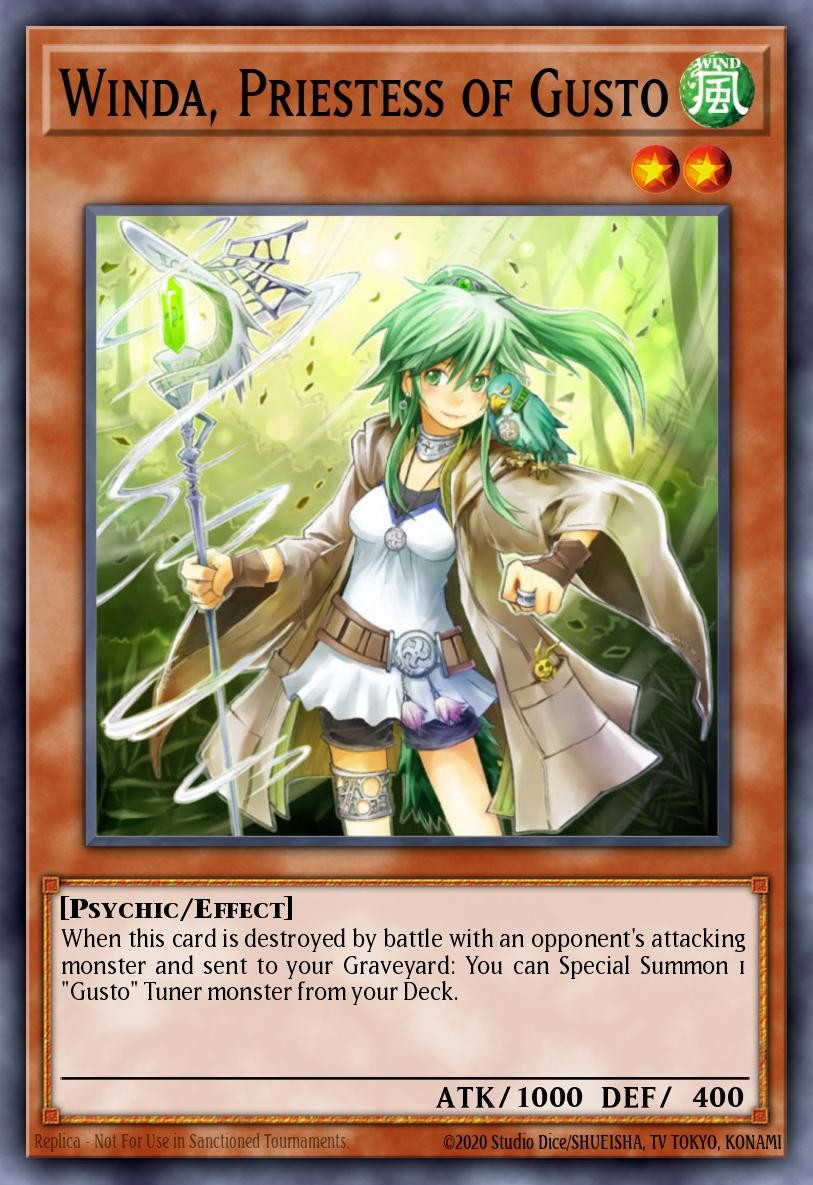 Winda, Priestess of Gusto - Image 1