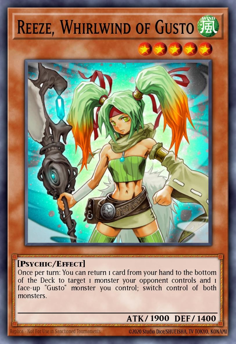 Reeze, Whirlwind of Gusto - Image 1
