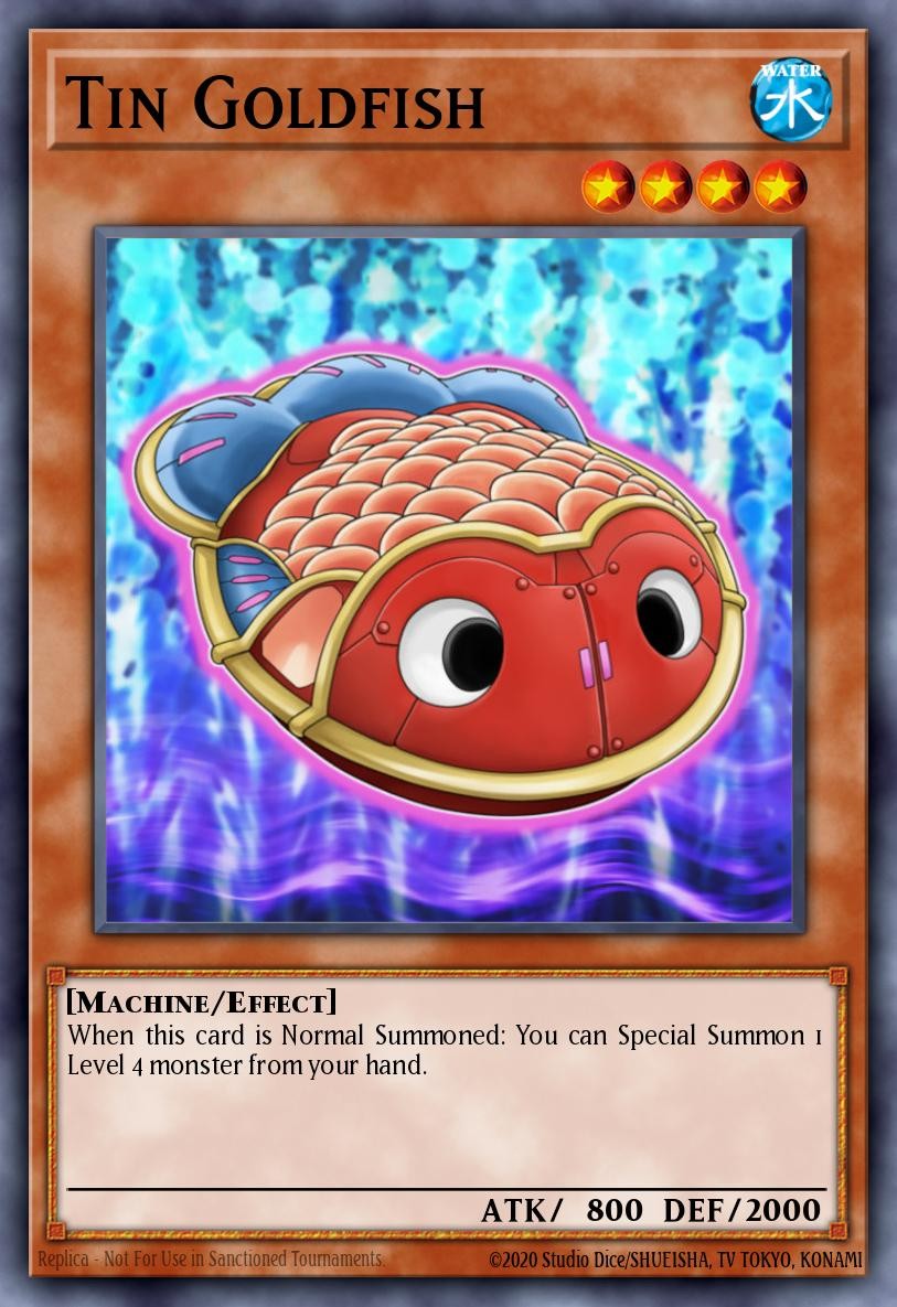 Tin Goldfish - Image 1