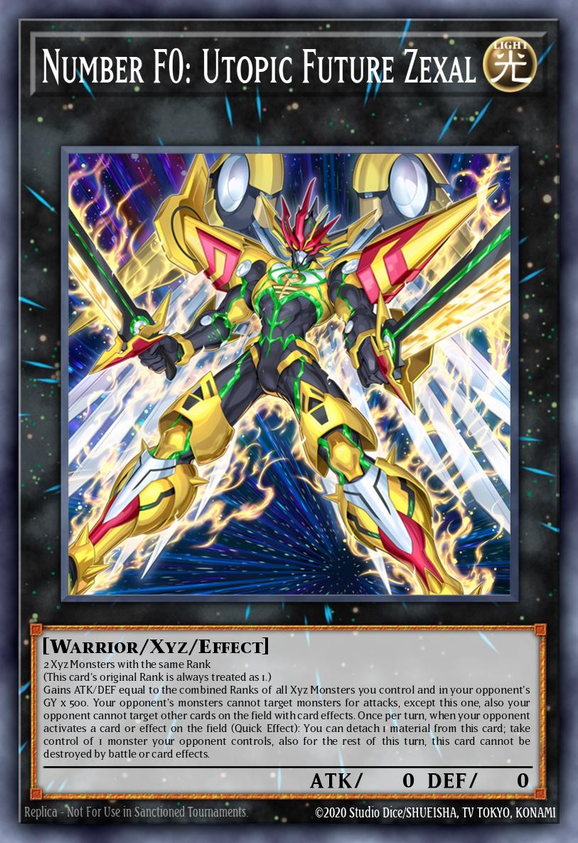 Number F0: Utopic Future Zexal - Image 1