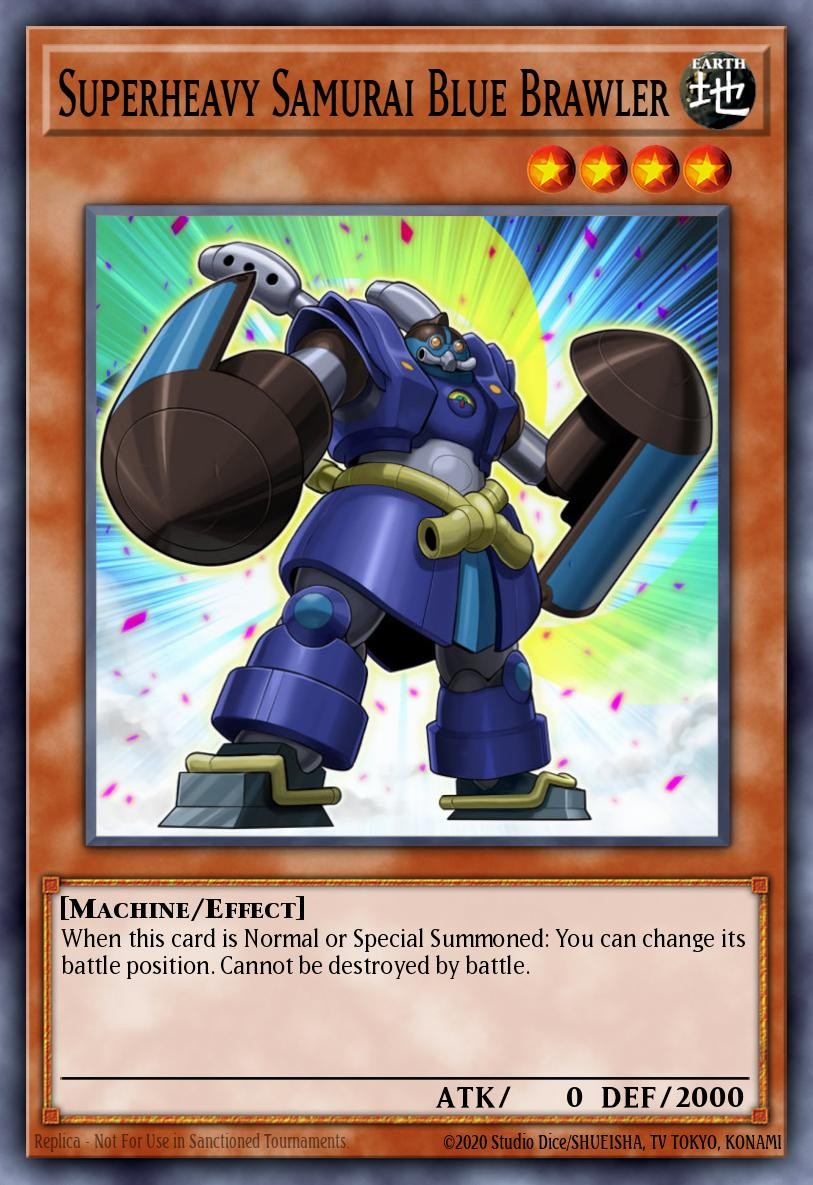 Superheavy Samurai Blue Brawler - Image 1