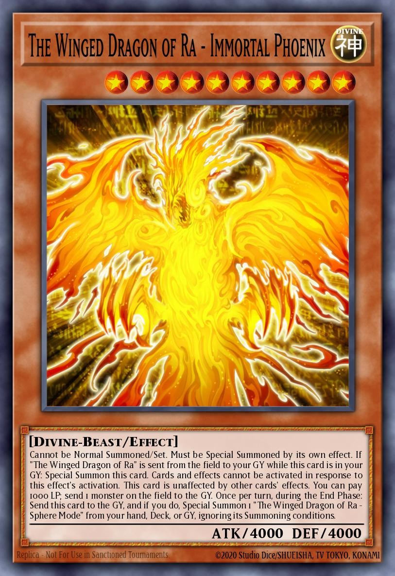 The Winged Dragon of Ra - Immortal Phoenix - Image 1