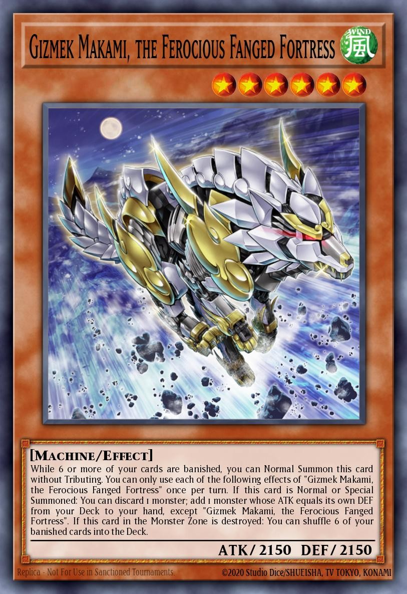 Gizmek Makami, the Ferocious Fanged Fortress - Image 1
