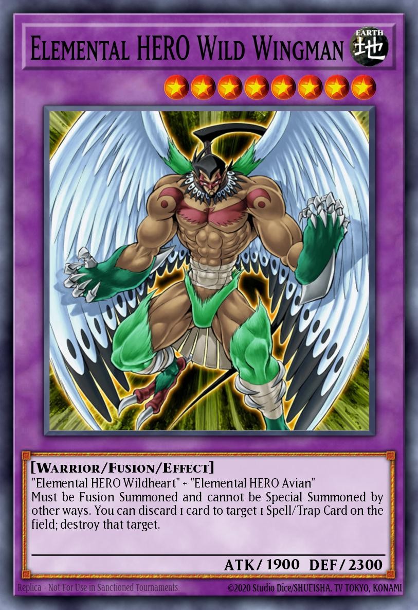 Elemental HERO Wild Wingman - Image 1