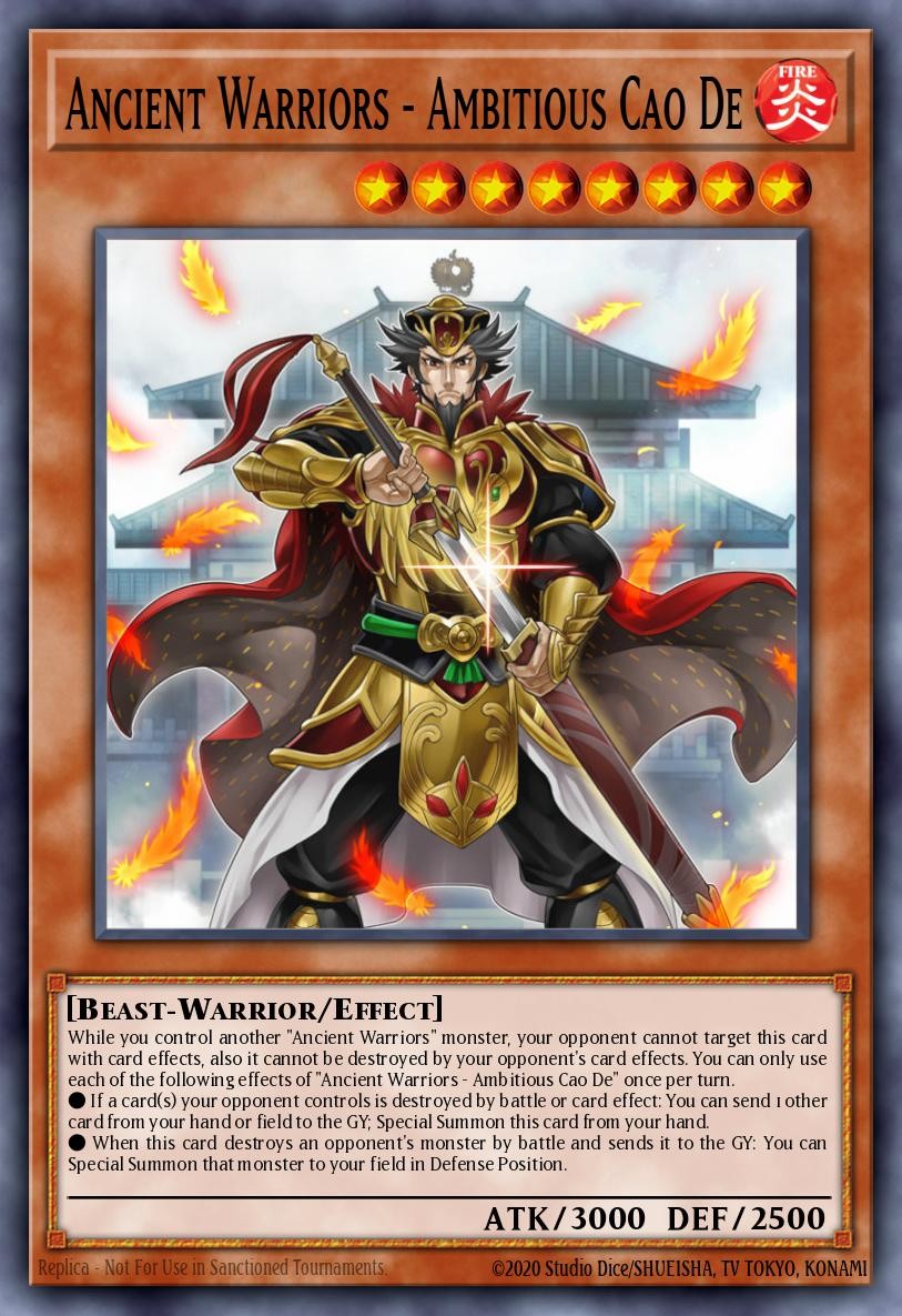 Ancient Warriors - Ambitious Cao De - Image 1