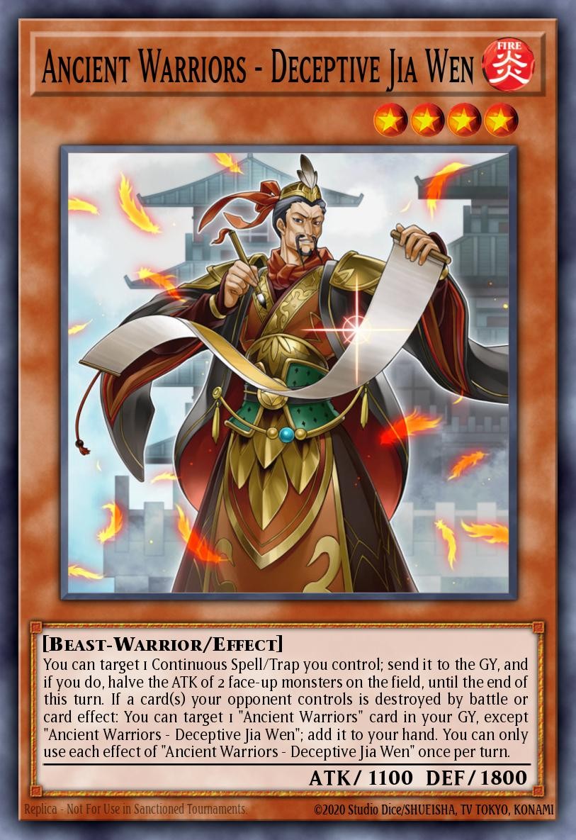 Ancient Warriors - Deceptive Jia Wen - Image 1