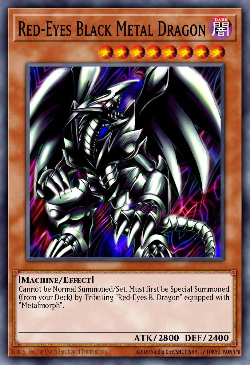Red-Eyes Black Metal Dragon - Image 1