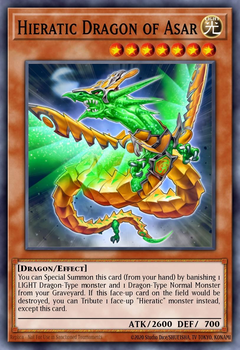Hieratic Dragon of Asar - Image 1