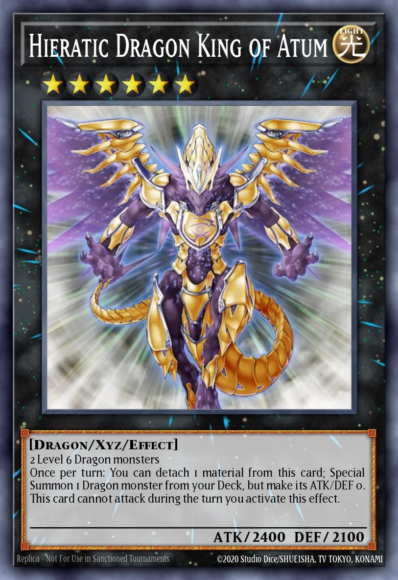 Hieratic Dragon King of Atum - Image 1