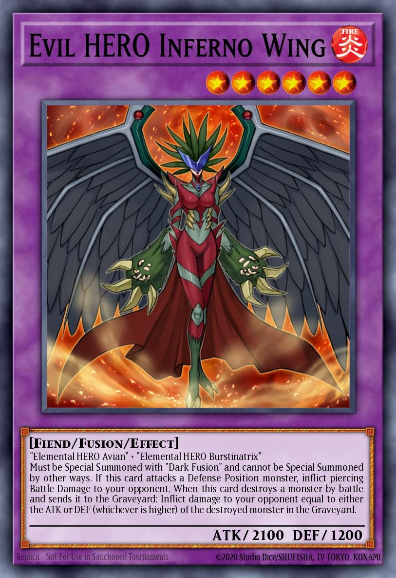Evil HERO Inferno Wing - Image 1