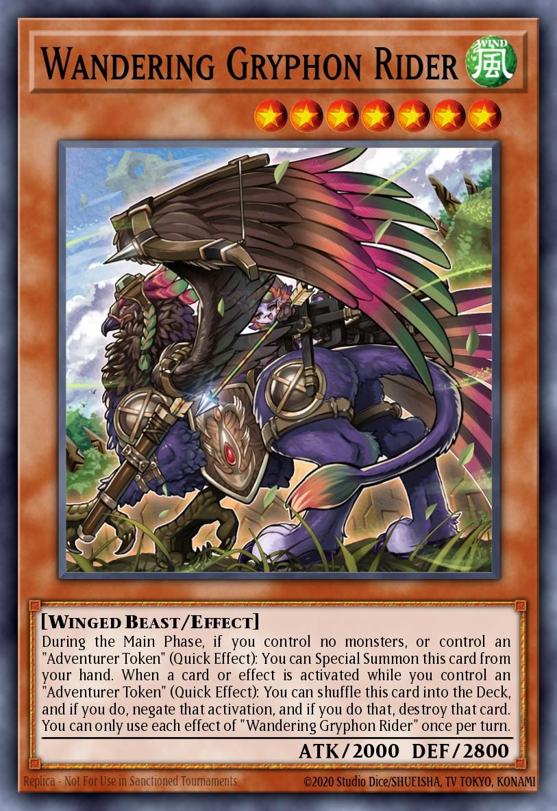 Wandering Gryphon Rider - Image 1