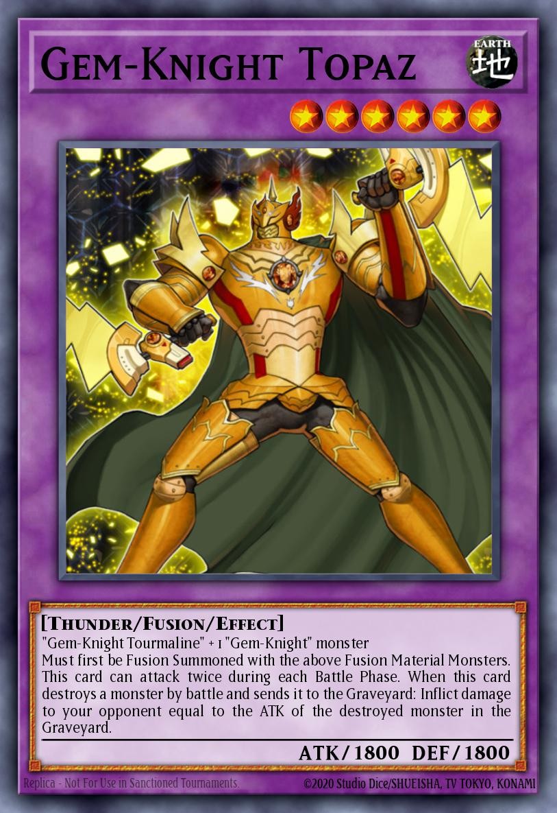 Gem-Knight Topaz - Image 1