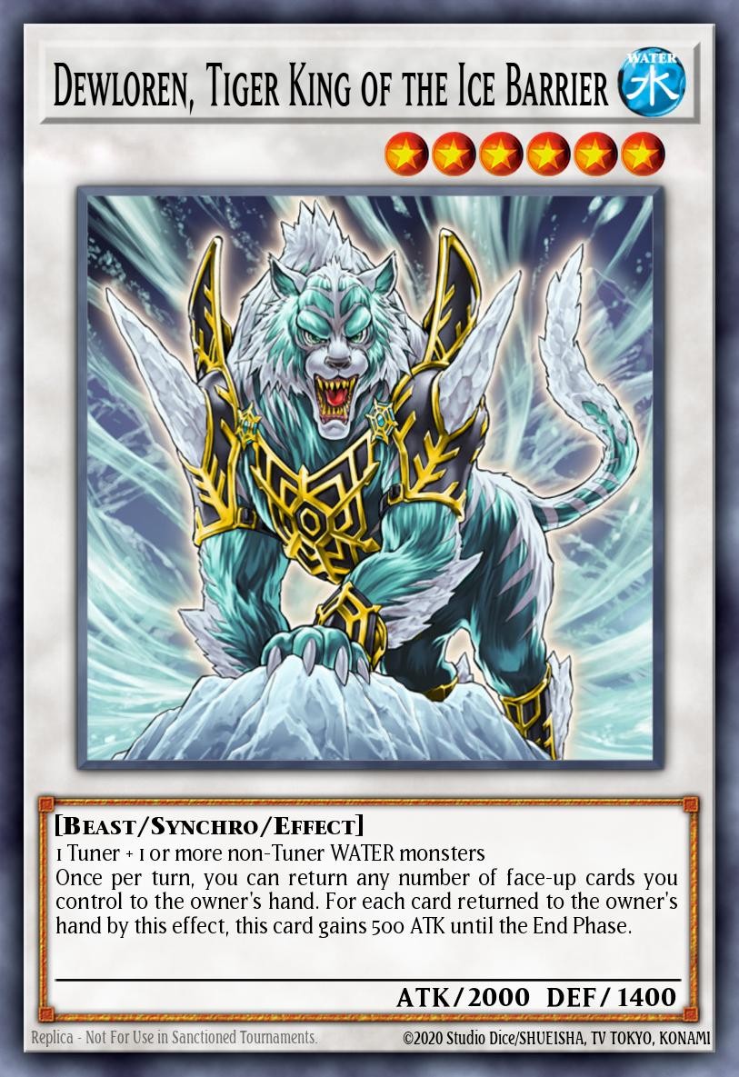 Dewloren, Tiger King of the Ice Barrier - Image 1
