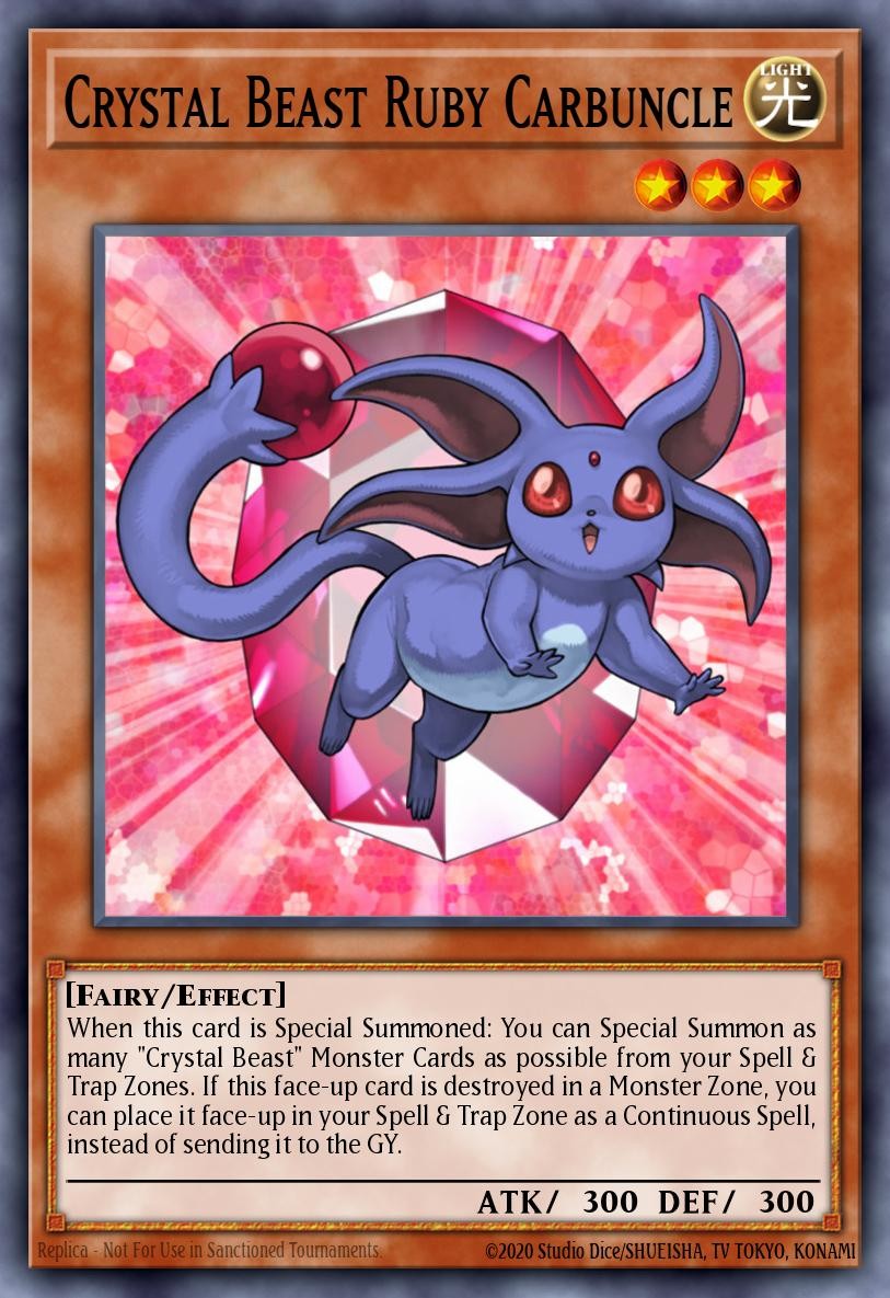 Crystal Beast Ruby Carbuncle - Image 1