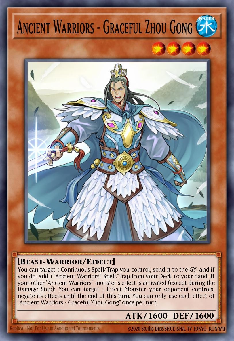 Ancient Warriors - Graceful Zhou Gong - Image 1