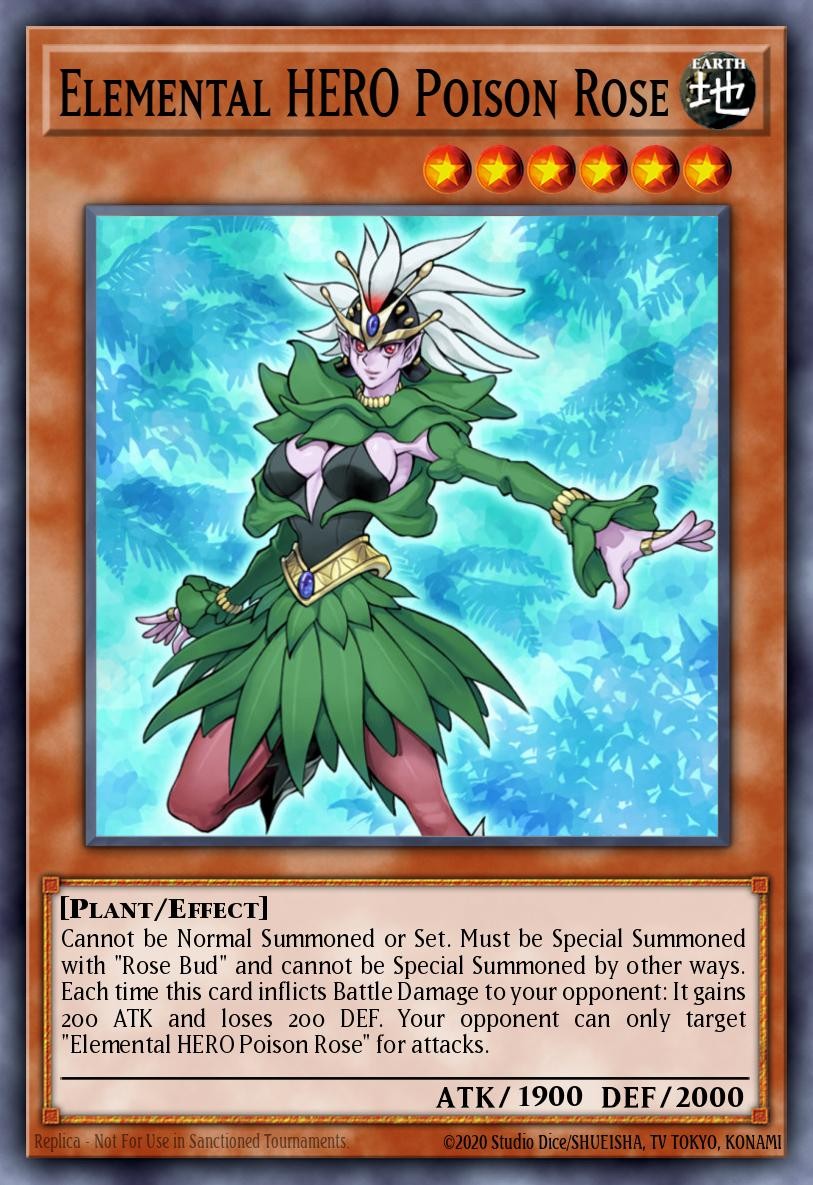 Elemental HERO Poison Rose - Image 1