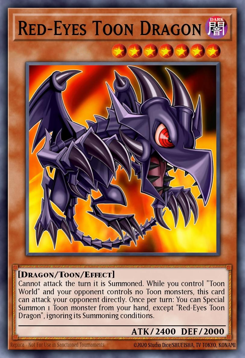 Red-Eyes Toon Dragon - Image 1