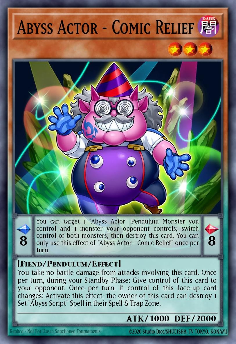 Abyss Actor - Comic Relief - Image 1
