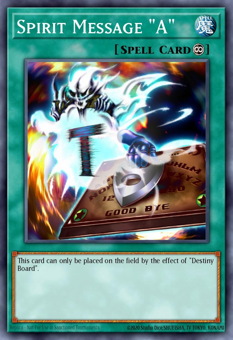 Spirit Message "A" - Image 1