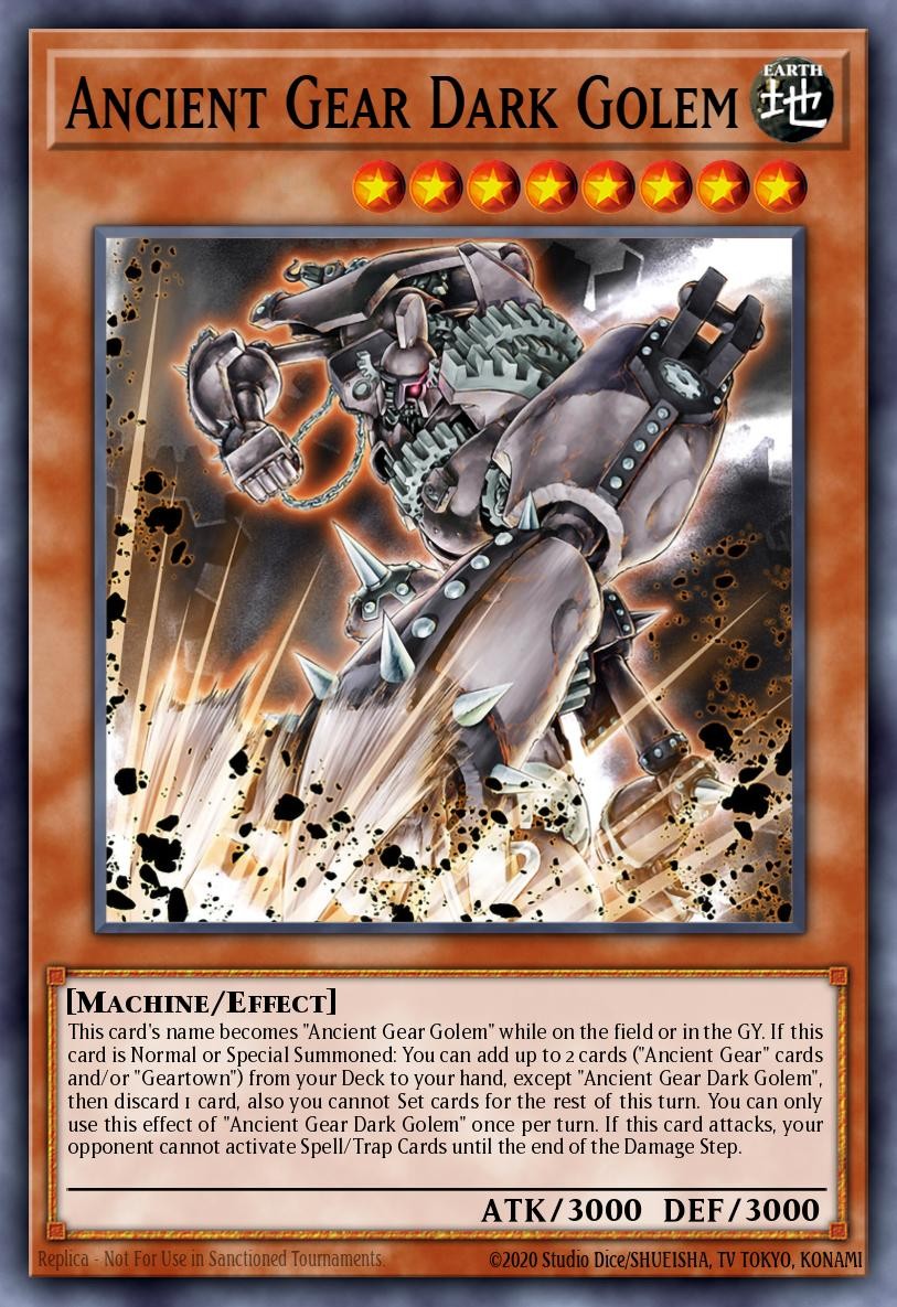Ancient Gear Dark Golem - Image 1