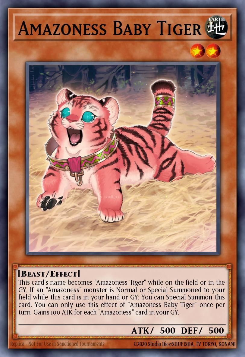 Amazoness Baby Tiger - Image 1