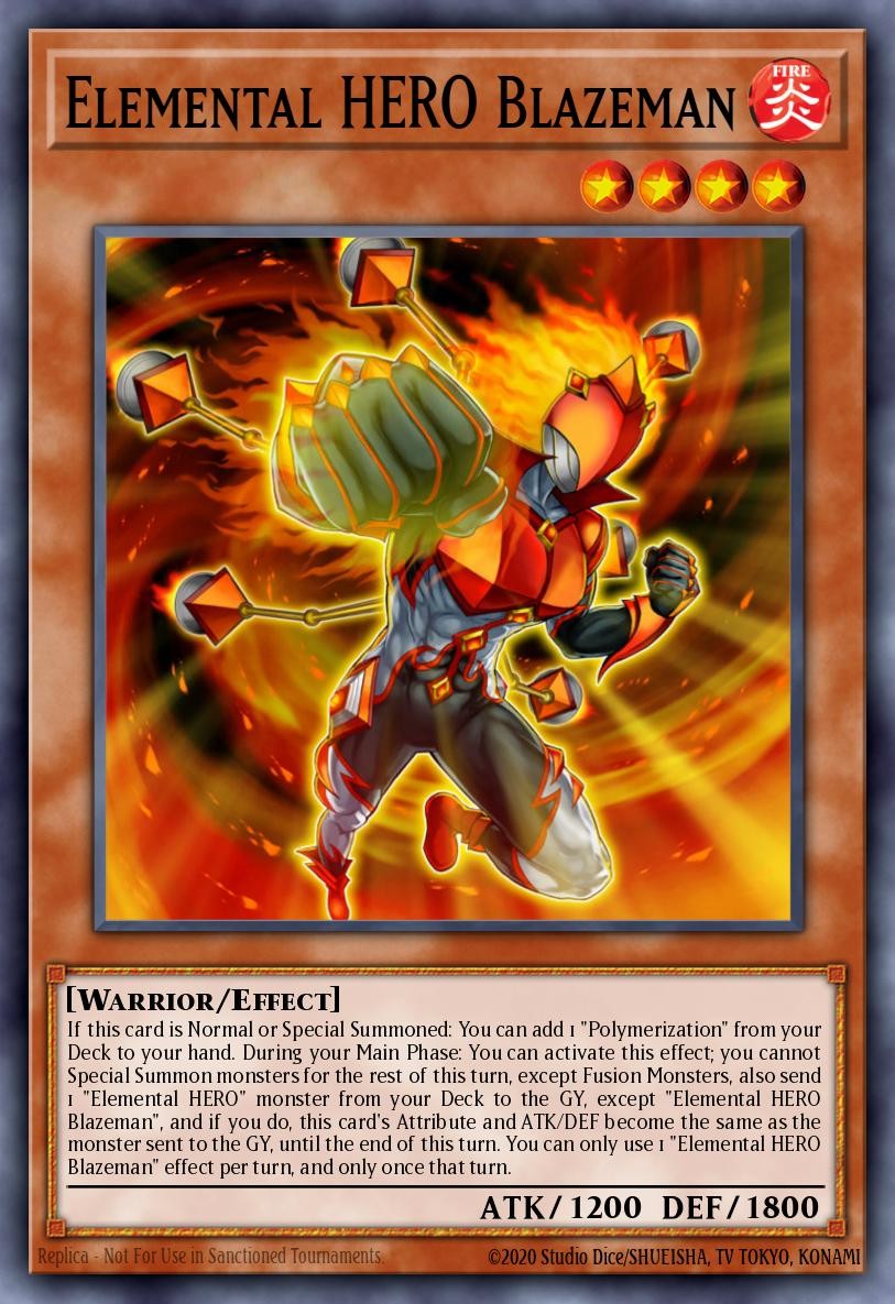 Elemental HERO Blazeman - Image 1
