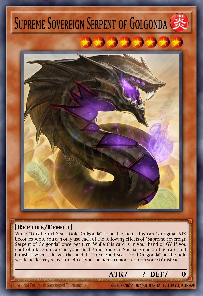 Supreme Sovereign Serpent of Golgonda - Image 1