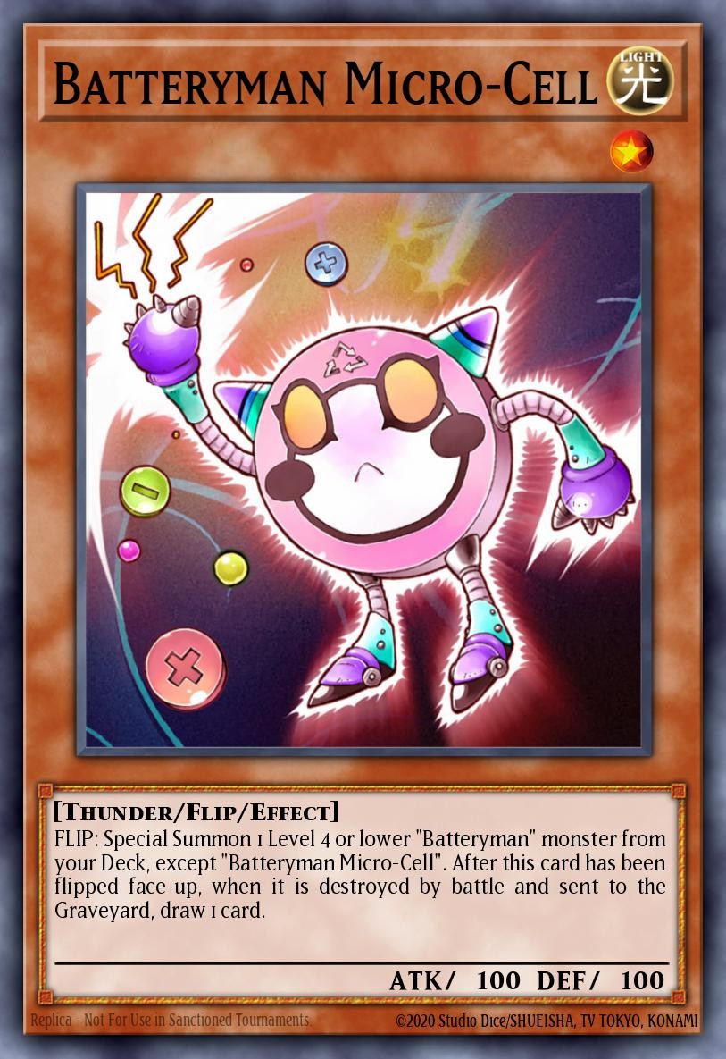 Batteryman Micro-Cell (Common · Normal) · 2008 · Light of Destruction