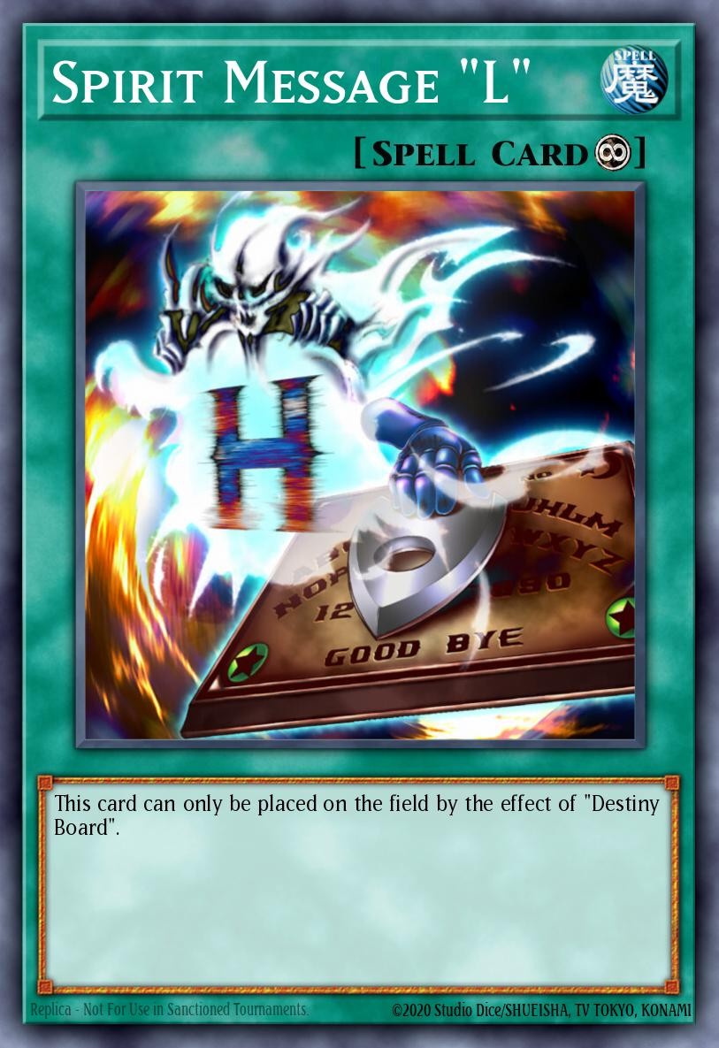 Spirit Message "L" - Image 1