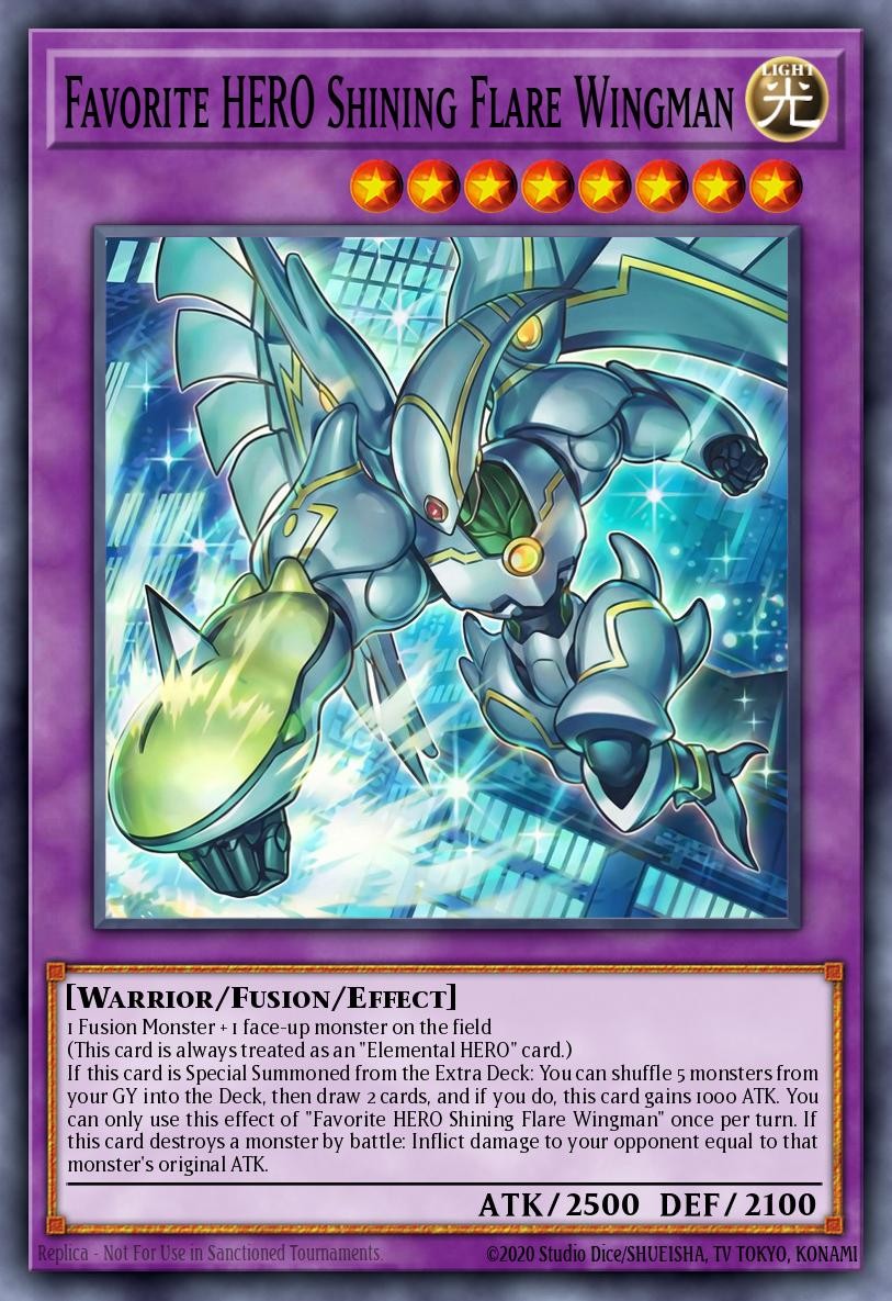 Favorite HERO Shining Flare Wingman - Image 1