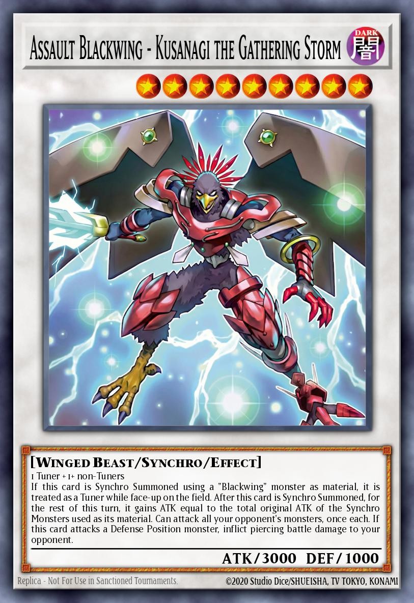 Assault Blackwing - Kusanagi the Gathering Storm - Image 1