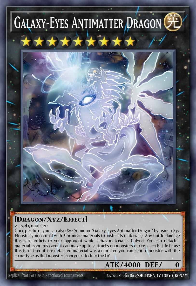 Galaxy-Eyes Antimatter Dragon - Image 1