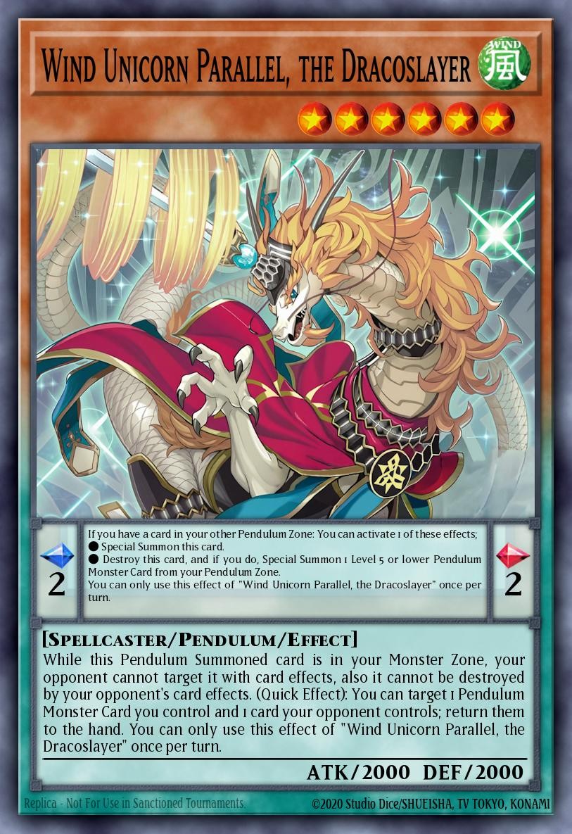 Wind Unicorn Parallel, the Dracoslayer - Image 1
