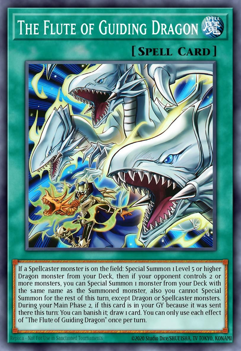 2026 Yu-Gi-Oh! Magnificent Maestros The Guiding Flute of Summoning Dragons #MAMS-EN003 trading card