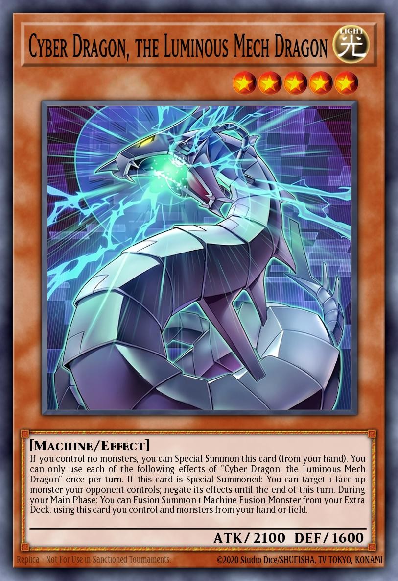 Cyber Dragon, the Luminous Mech Dragon - Image 1