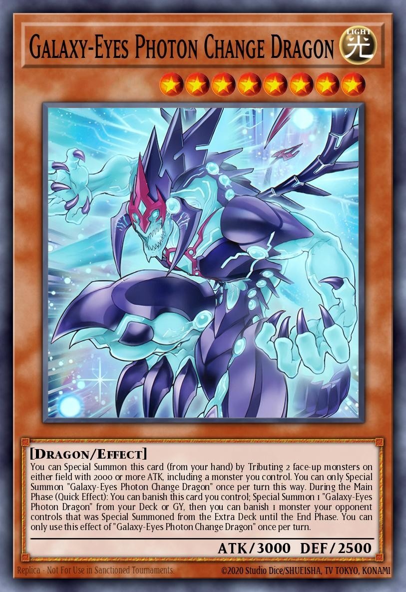 Galaxy-Eyes Photon Change Dragon - Image 1