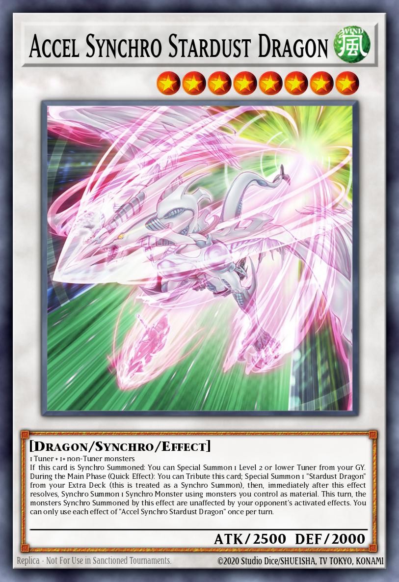 Accel Synchro Stardust Dragon - Image 1