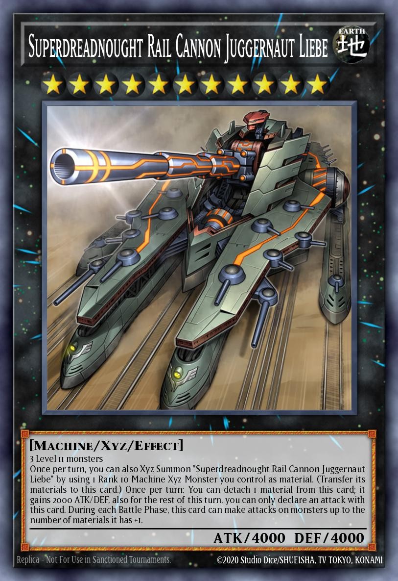 Superdreadnought Rail Cannon Juggernaut Liebe - Image 1