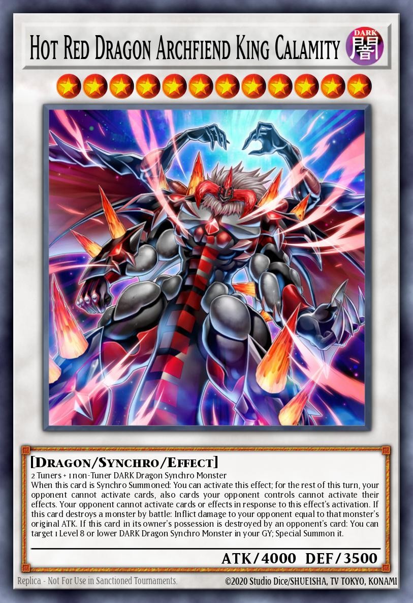 Hot Red Dragon Archfiend King Calamity - Image 1