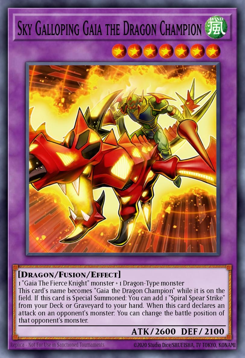 Sky Galloping Gaia the Dragon Champion - Image 1