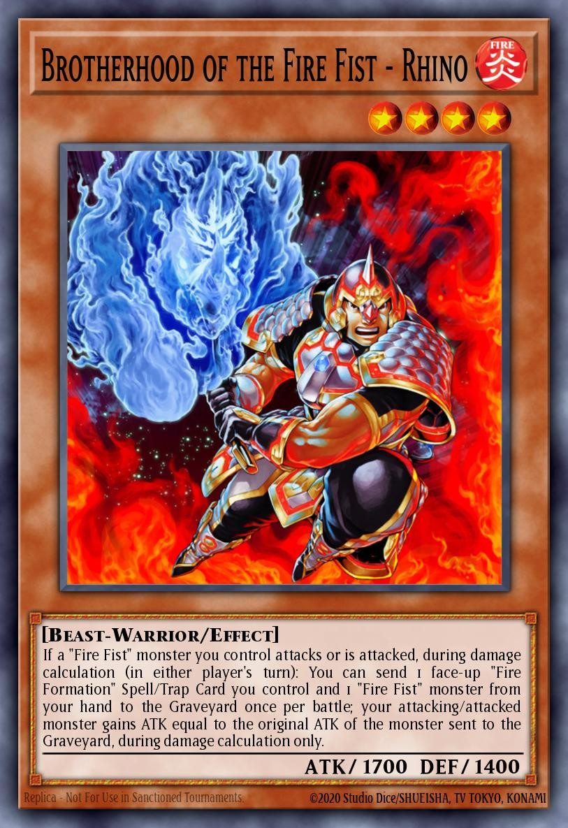 Brotherhood of the Fire Fist - Rhino - Image 1