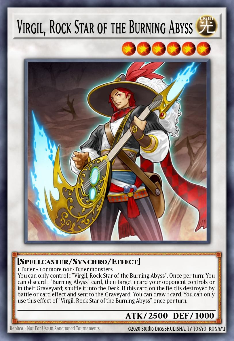 Virgil, Rock Star of the Burning Abyss - Image 1