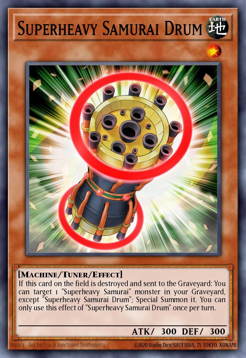 Superheavy Samurai Drum - Image 1