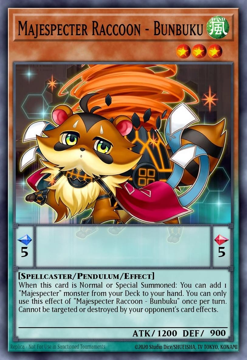 Majespecter Raccoon - Bunbuku - Image 1