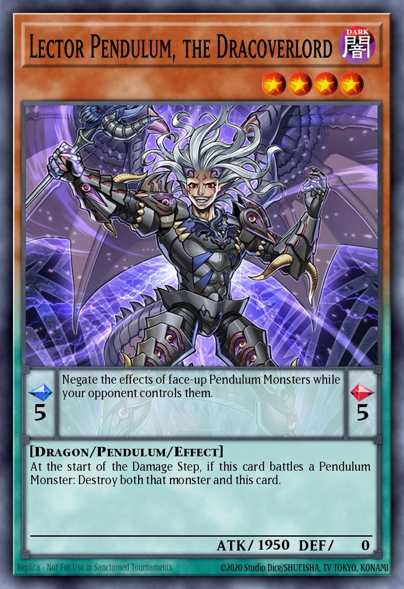 Lector Pendulum, the Dracoverlord - Image 1