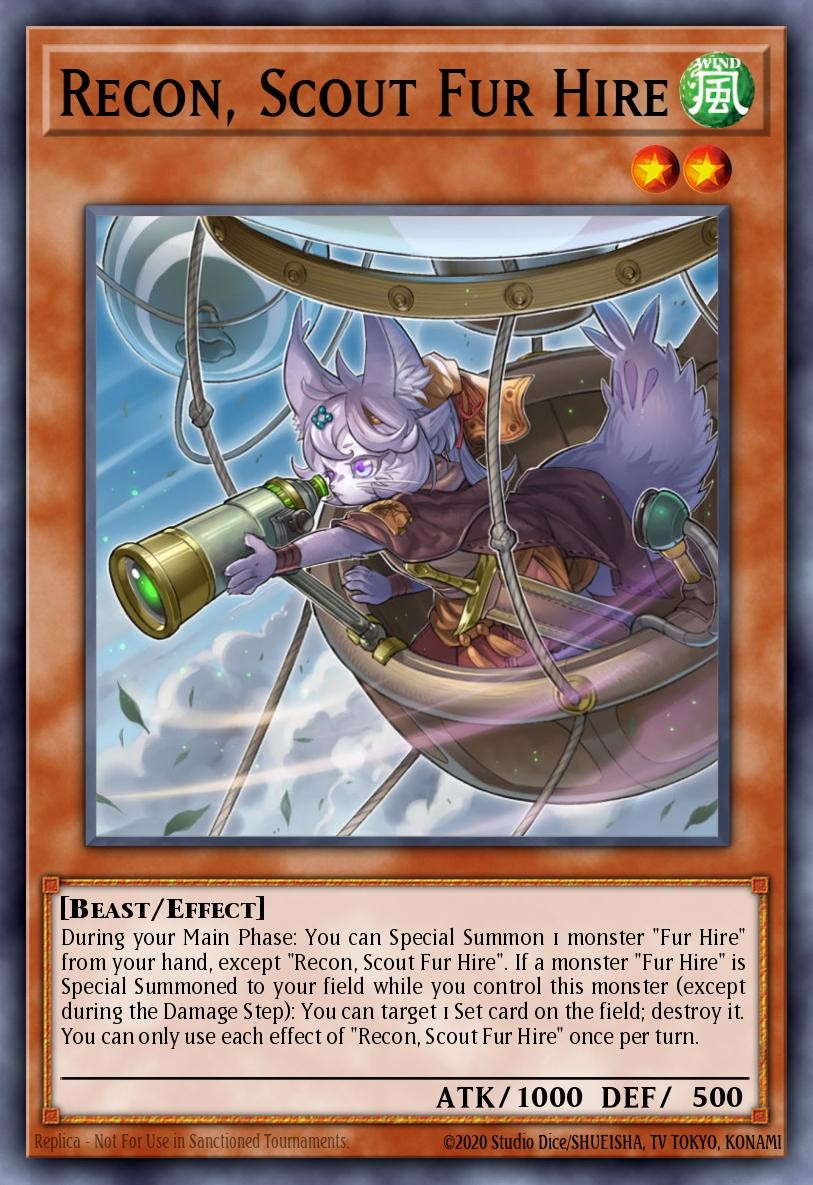 Recon, Scout Fur Hire - Image 1